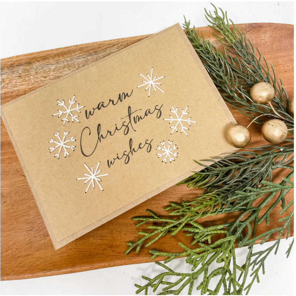 Holiday Greeting Card - Warm Wishes