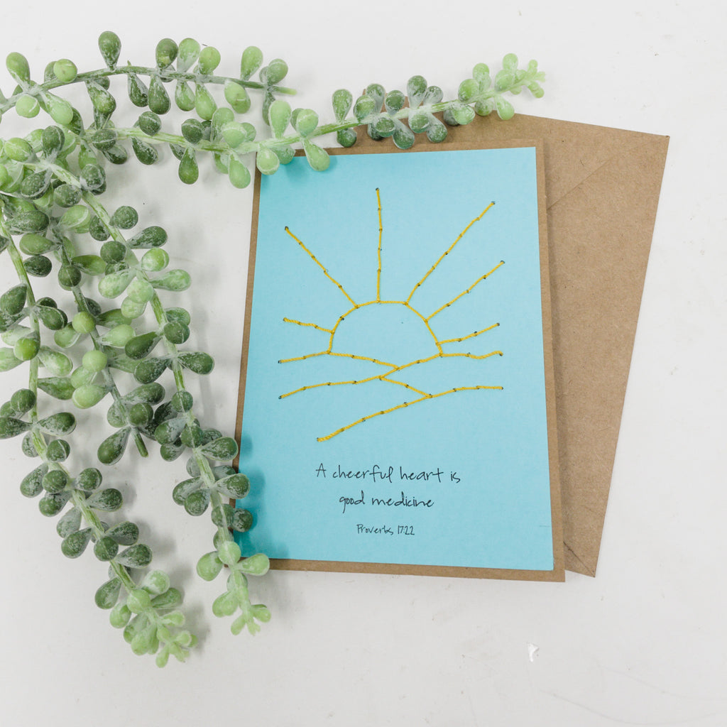 Greeting Card - A Cheerful Heart
