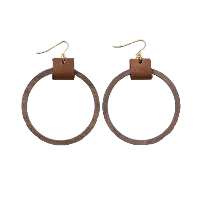 Simple Hoop Earrings - Sienna