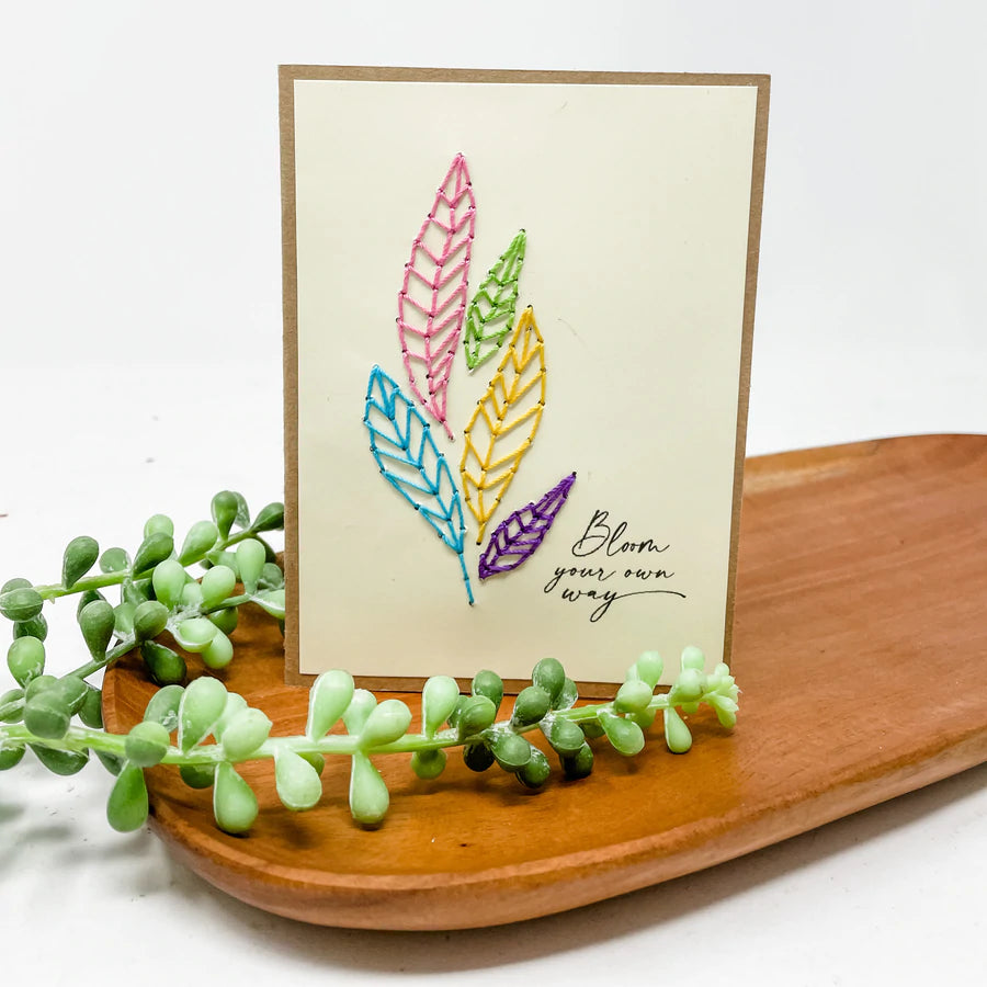 Greeting Card - Bloom Your Own Way